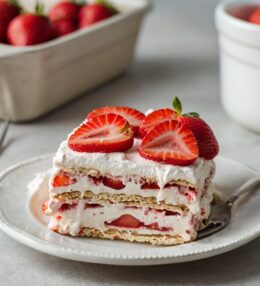 Strawberry Icebox Cake